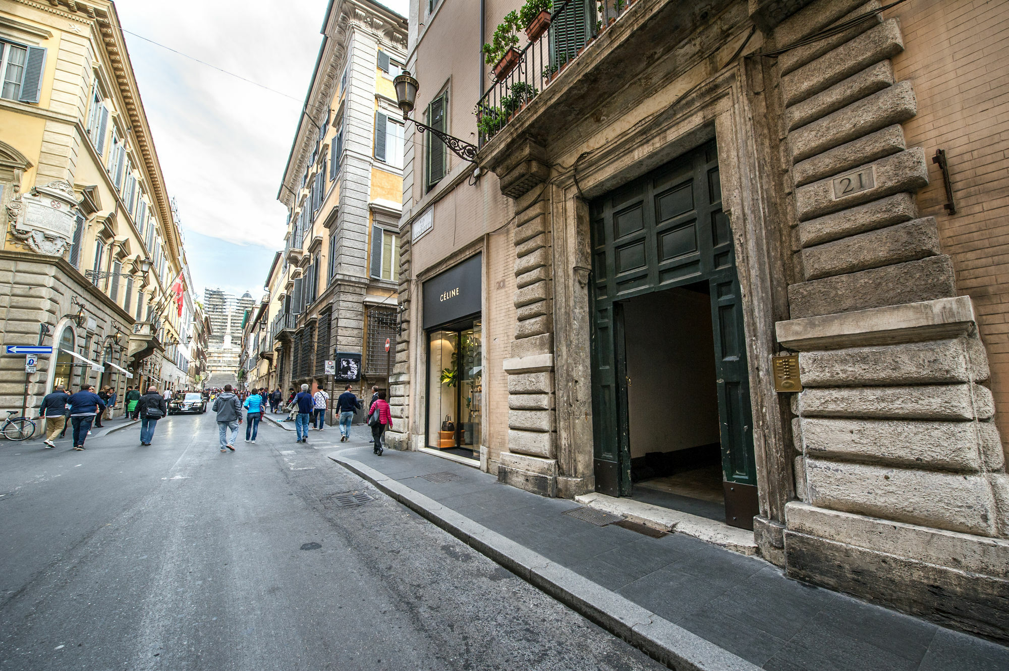 Lägenhet Domus Spagna Capo Le Luxury *